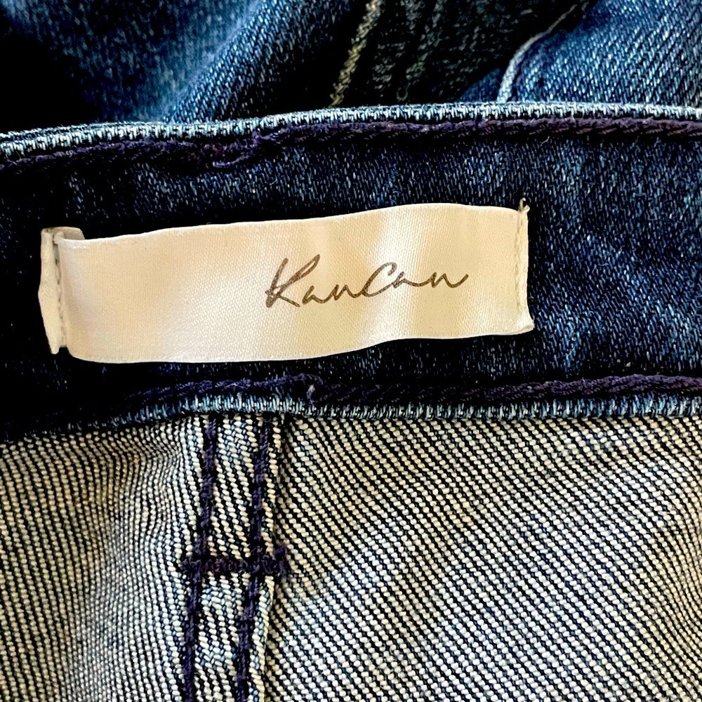 Kan Can High Rise Denim Trouser